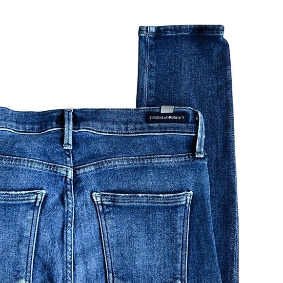 Citizens Of Humanity Women’s Sz 28 High Rise Rocket Skinny Jeans Stretch Denim - Picture 10 of 16